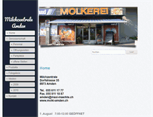 Tablet Screenshot of molki-amden.ch